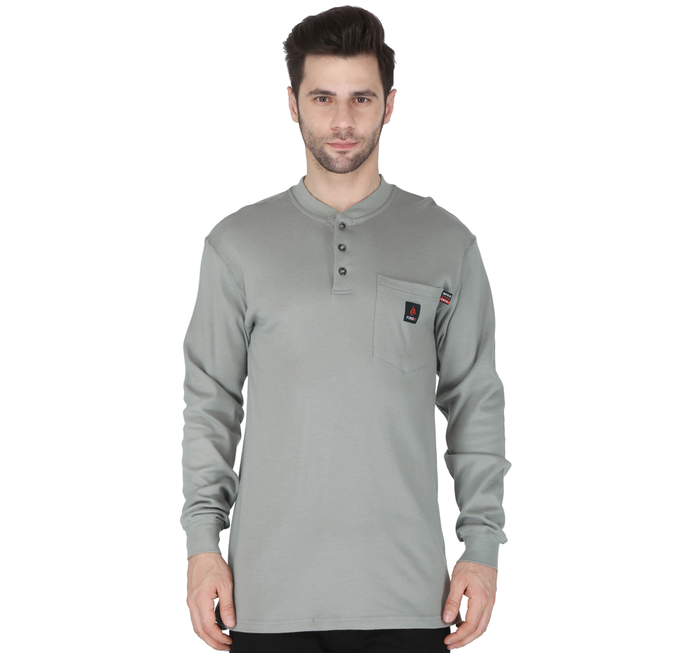 Picture of Forge FR MFRHNLY004 MEN'S FR HENLEY